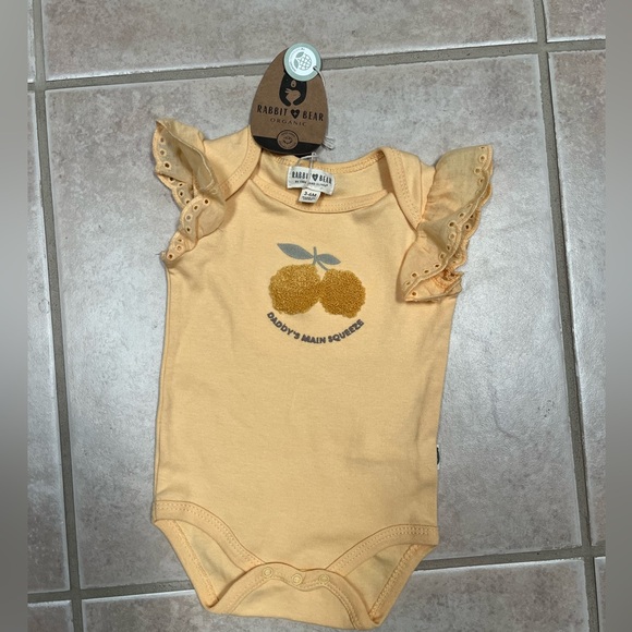 Rabbit + Bear Other - Rabbit & Bear organic  cotton onesie